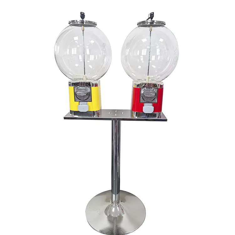 Machine Gashapon verticale à double tête