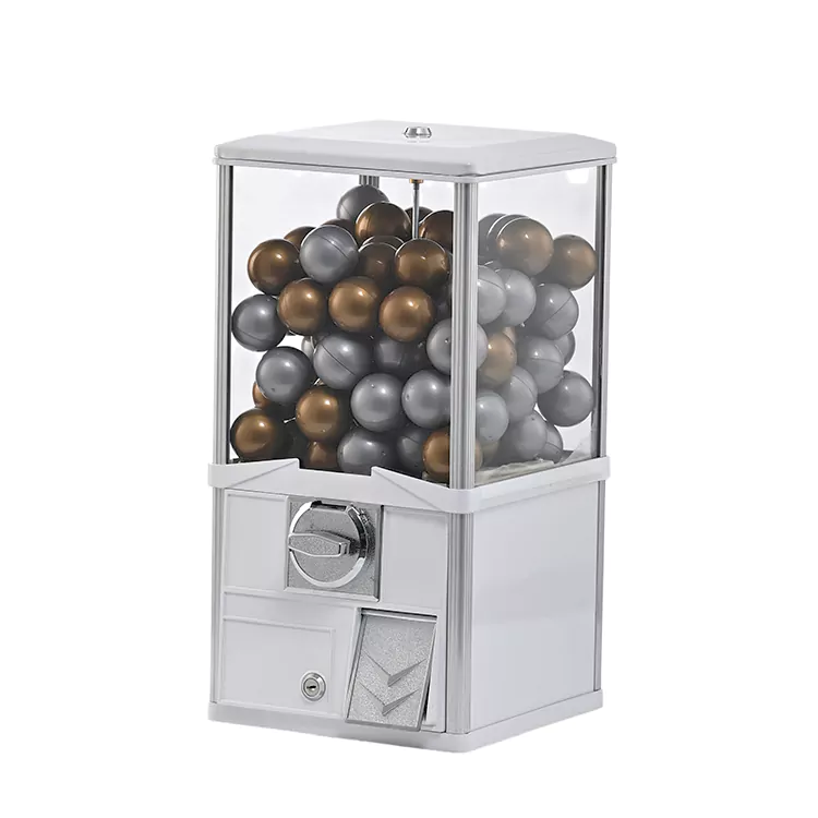 Machine Gashapon de stockage de café rectangulaire